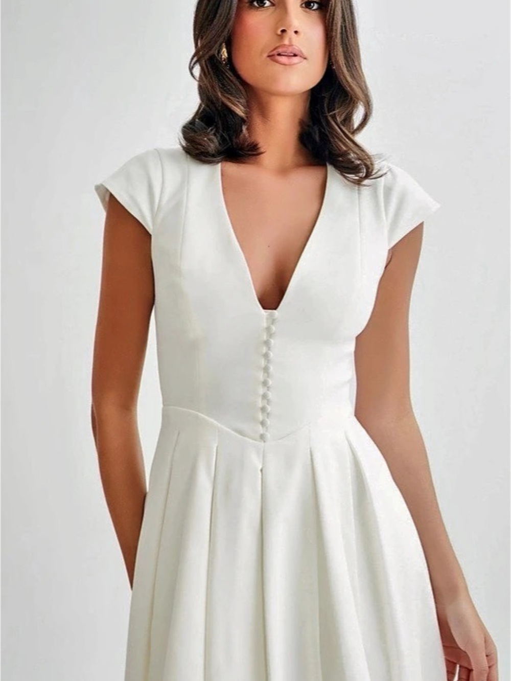 House of CB Marcy White Mini Dress